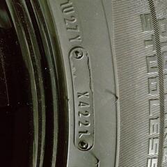 ランドクルーザープラド　KEELER17インチアルミスタッドレス4本セット　265/65R17 ＳＪ8　ダンロップ　ウィンターマックスの画像