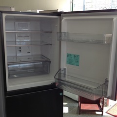 【3ドア冷凍冷蔵庫】 Haier　ﾊｲｱｰﾙ JR-CV29B 2023年製 286L:ブラックの画像