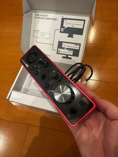 【Focusrite Scarlett Solo (第3世代）】