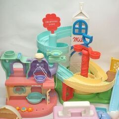 ここたま 人形・ハウス・小物 まとめて　おおきなここたまハウス ここたまランド ティーポットのおうち ドールハウス　☆ PayPay(ペイペイ)決済可能 ☆ 札幌市 豊平区 平岸 平岸店の画像