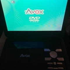 AVOX 10インチ　ポータブルDVDプレーヤー　ADP-1001HK　DC9-12Vの画像