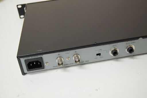 ① ジャンク扱い TOA ワイヤレスチューナー WT-1822 通電のみ確認