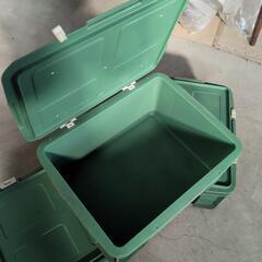 蓋付きコンテナボックス　3個の画像