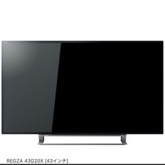 TOSHIBA REGZA 薄型液晶43G20X  の画像