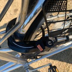 軽快車 PUNC TOUGH 27インチ 内装3段ギア　タイヤ交換済みシティサイクル27型中古自転車送料無料パナソニック製造LEDオートライト搭載 非電動アシスト