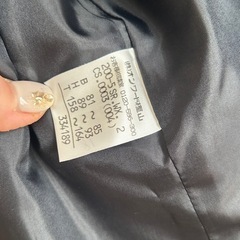 八王子市)試着可♪美品onwardシンプルスーツ３点セット美品の画像
