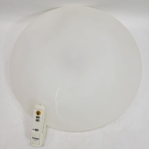 12/8終 アイリスオーヤマ シーリングライト DI-64D リモコン有 通電確認済 24L菊-