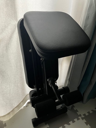 トレーニングベンチ&可変式ダンベル24キロ2個セット