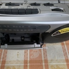 ラジカセ　カセットテープ　セットの画像