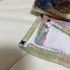 ライオン　しまうま　ブランケット　毛布　２枚セットの画像