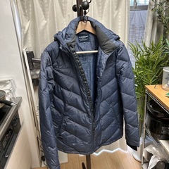 再値下げ　羽毛厚保温性抜群アウター  DUNLOPダウンコートサイズ2XLの画像