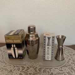 電動ワインオープナー＆カクテルシェイカーセットの画像