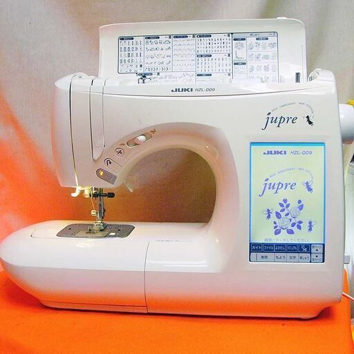 【◆JUKI 刺繍機能満載コンピューターミシン】整備済み品②_3 現品管理番号：s1203_03w