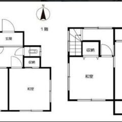 NO66.🉐🏠⭐初期費用⭐ DIY可能 当月末まで家賃無料 　家賃3.9万円 駐車場有　生活保護相談！　庭付き！！ ★【ペット可多頭買い！】 格安 古河市東山田 戸建て 家ペット可 複数入居可 賃貸物件 エアコン 事務所利用可能 初期費用0円 - 古河市