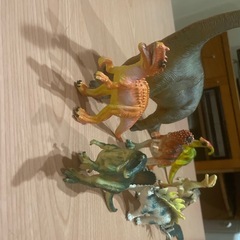 恐竜フィギュア(おまけつき)の画像