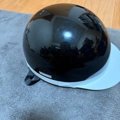 バイク用ヘルメット　ハーフキャップの画像