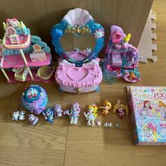 プリキュアトロピカルルージュ　パズル　キーホルダー　鏡 人形　色...