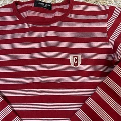 コムサイズム  130サイズ　赤ストラップの画像