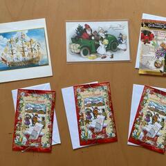 フランス語　BONNE ANNEE JOYEUX NOEL 葉書...