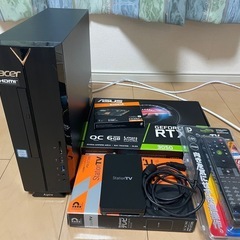 【郵送可】i5-9400&RTX3050搭載★スリム＆ゲーミングPC/地デジBSチューナー/Win11/Wifi内蔵