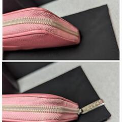 プレゼントに！超美品！廃盤レア！CHANELキャビアスキン☆ラウンドファスナー長財布☆ギフト付属品あり。本物の画像