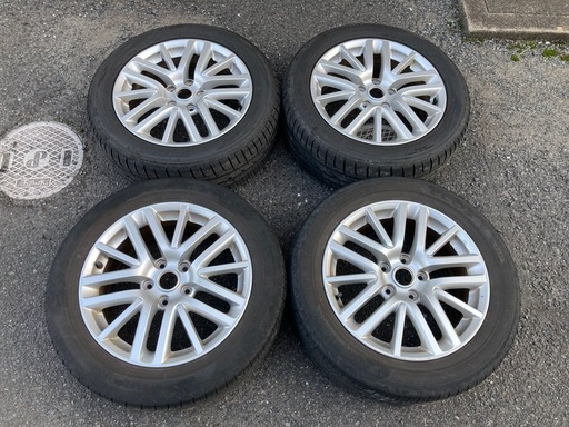 【売却済み】初代フーガ Y50 純正ホイール フロント2本はTOYOバリ溝