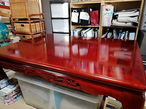 木製テーブル　座卓