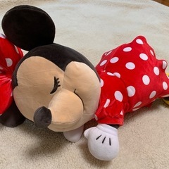 ディズニーの眠っているミニーちゃん