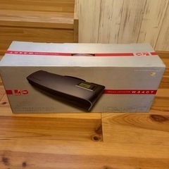 決まりました　ラミネーター