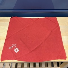 ☆値下げ☆K2412-063 和風ハンカチ 絹100% 中古美品