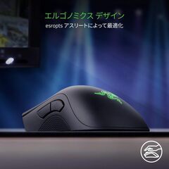 Razer DeathAdder Elite エルゴノミック ゲーミングマウス RZ01-02010100-R3A1の画像