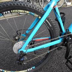 中古自転車３３０２　２０１７年頃モデル　HOOK  DIAMONDBACK　27.5インチ　8段ギヤ　フロントサスペンション　前後ディスクブレーキ　アルミフレーム　フレームサイズ５００㎜　身長170センチ以上の画像