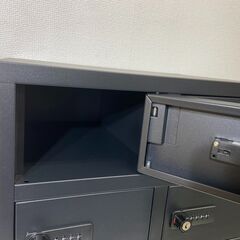 Nsafe エヌセーフ 貴重品ロッカー 保管用 2列4段8人用 小物入れ　SPの画像