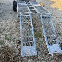 牽引台車 コンバイン 運搬トレーラー  の画像