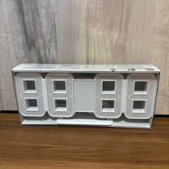 IKEA  NOLLÅTTA ノルオッタ 目覚まし時計, ホワイト 
