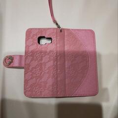 最終値下！掲載12/15まで【美品中古】GALAXY SC-04J ピンク かわいい専用手帳ケース付きの画像