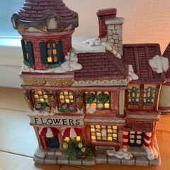 クリスマス飾りライト付きの画像