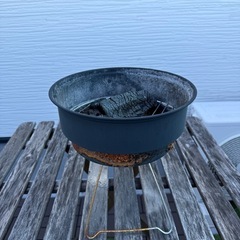 BBQ鍋と木炭セット
