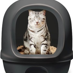 デオトイレ フード付き   猫 システムトイレ