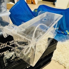 【成約しました】メダカ飼育グッズ詰め合わせの画像