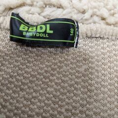 BBDLアウター　ベージュ　140【新品】の画像