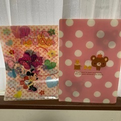 キャラクタークリアファイルの画像
