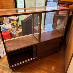 【直接引き取り限定】ベック130 デザインコレクションボード コレクションラック ショーケースの画像