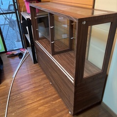 【直接引き取り限定】ベック130 デザインコレクションボード コレクションラック ショーケースの画像