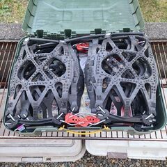 まもなく終了‼️倉庫に保管したままのバイアスロン/(クイックスノーチェーン)の画像