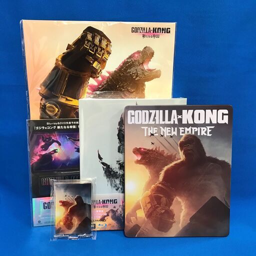 ブルーレイ ゴジラ×コング 新たなる帝国 豪華版 4K Ultra HD Blu-ray 未開封品