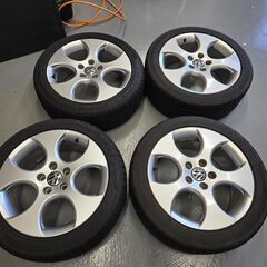 VWワ－ゲンゴルフ5GTI 純正 17in7.5J 225/45...