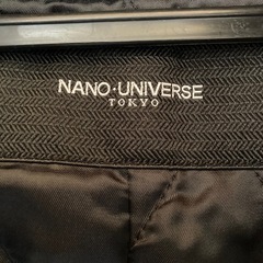 NANO・UNIVERSE フード付きブルゾン コートの画像