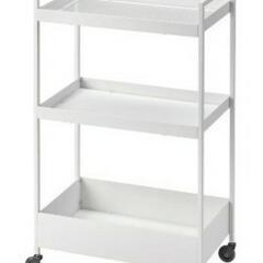 IKEA ニッサフォース ワゴン 白