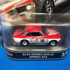 【ジャングルジャングル岸和田店】ホットウィール アルファロメオ 1/64 ALFA ROMEO GIULIA SPRINT GTA 「Hot Wheels レトロエンターテイメント」の画像
